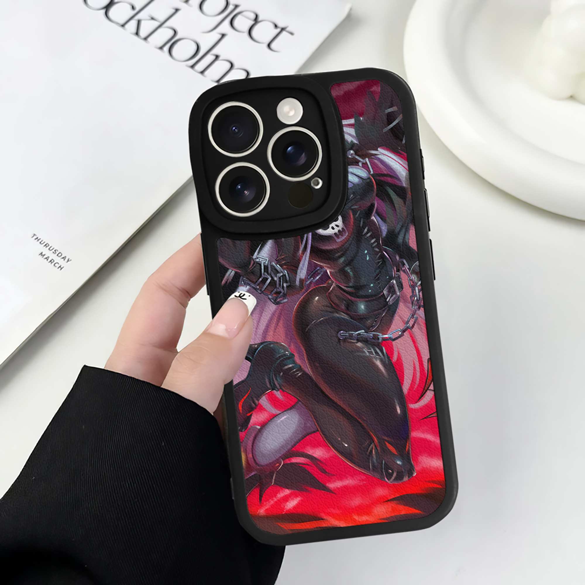 （画像用） Digimon デジタルモンスター/デジモン 【iPhone 16シリーズ対応】シリコンスマホケース（レザー調） 材質：シリコン